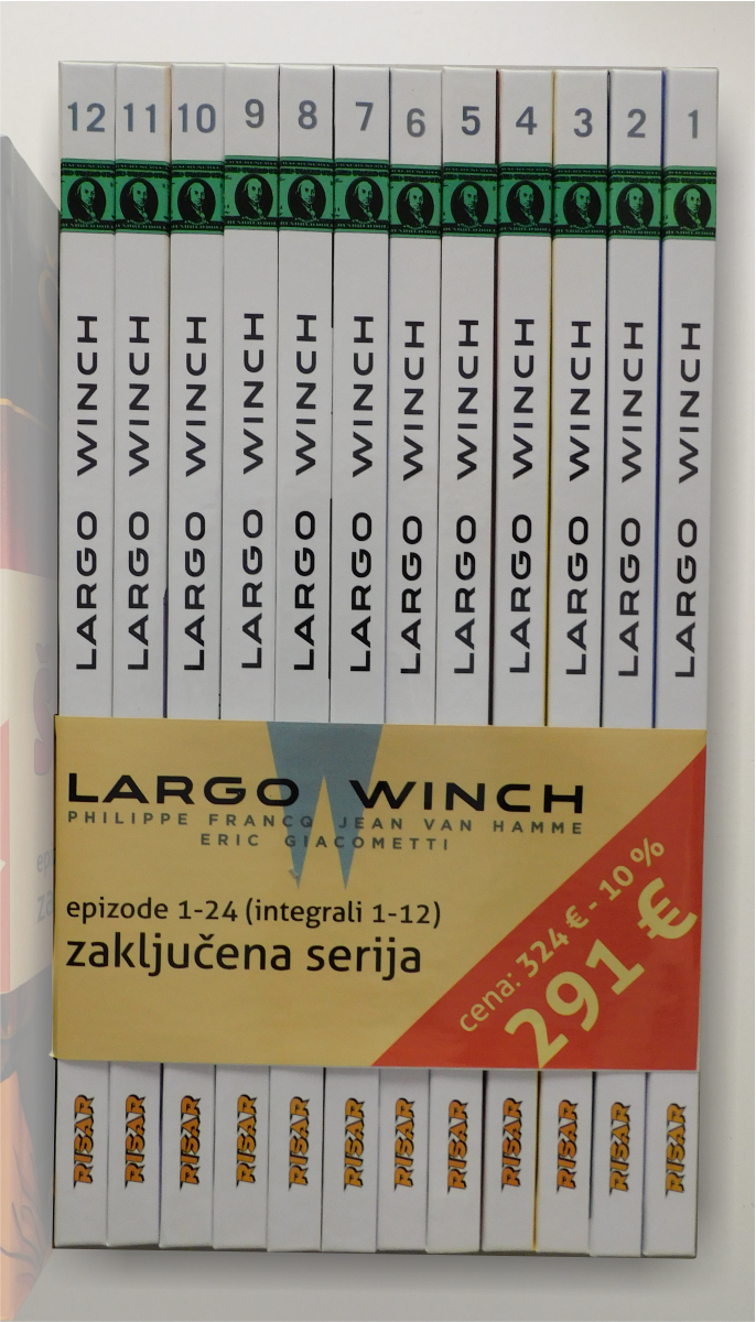 LARGO WINCH PAKET (integrali 1-12) - slika 2